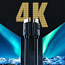 Кабель HDMI - HDMI (папа - папа) длина 1 м версия 2.0 4K 60Hz плетеный Ugreen HD119 черный
