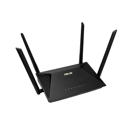 WI-FI маршрутизатор (роутер) 2.4/5 ГГц Asus RT-AX53U черный