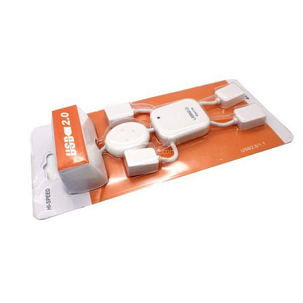 USB 2.0 HUB (разветвитель) на 4 порта HB-64 Человечек