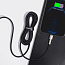 Кабель USB - Lightning для зарядки iPhone 2 м 2.4А плетеный Baseus Cafule Metal Data черный