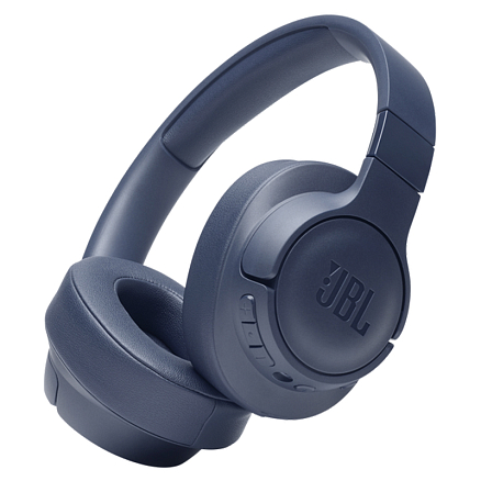 Наушники беспроводные Bluetooth JBL Tune 760NC полноразмерные с микрофоном и активным шумоподавлением синие