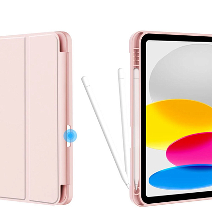 Чехол для iPad 10.9 2022 книжка Tech-Protect SC Pen розовый