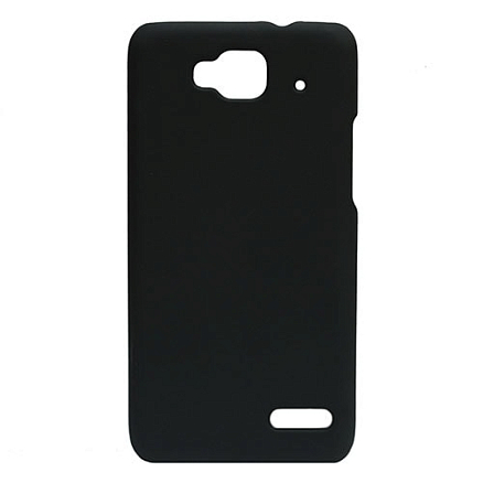 Чехол для Alcatel One Touch Idol Mini 6012X пластиковый тонкий Nova PlasticHard черный