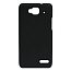 Чехол для Alcatel One Touch Idol Mini 6012X пластиковый тонкий Nova PlasticHard черный