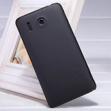 Чехол для Huawei Ascend G510 U8951 пластиковый тонкий Nillkin Super Frosted черный