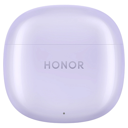 Наушники TWS беспроводные Honor Earbuds X6 вкладыши с микрофоном фиолетовые