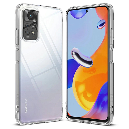 Чехол для Xiaomi Redmi Note 11, 11S гибридный Ringke Fusion прозрачный