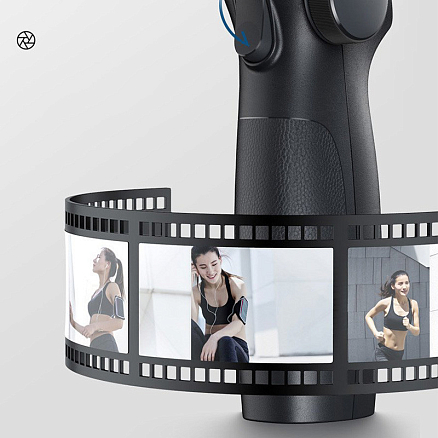Монопод-стабилизатор Baseus Control Gimbal 3-осевой черный