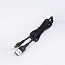 Кабель USB - MicroUSB для зарядки 1 м 3A плетеный Digitalpart MC-304 черный