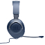 Наушники JBL Quantum 100 полноразмерные с микрофоном игровые синие