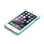 Чехол для iPhone 6 Plus, 6S Plus кожаный на заднюю крышку Zenus Avoc Dolomites светло-голубой