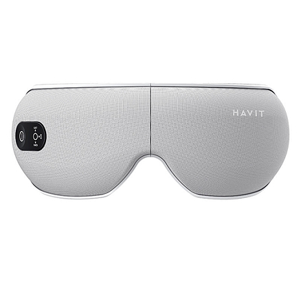 Массажер для глаз беспроводной с подогревом Havit EM1601 серый