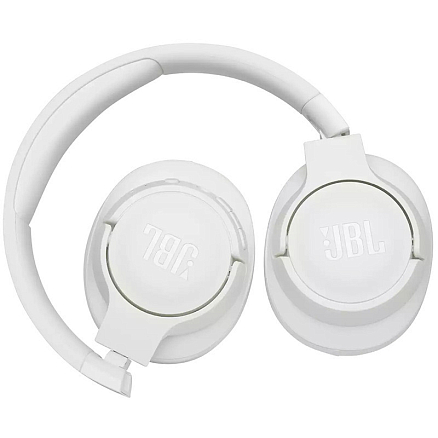 Наушники беспроводные Bluetooth JBL Tune 700BT накладные складные белые