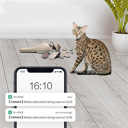 IP камера видеонаблюдения Xiaomi IMILab Home Security A1 (CMSXJ19E) 360° 1296p белая