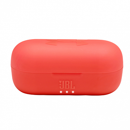 Наушники TWS беспроводные JBL UA Streak вакуумные с микрофоном для спорта красные
