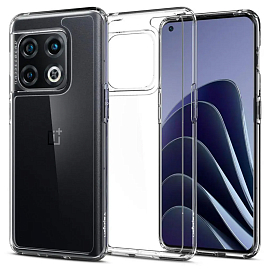 Чехол для OnePlus 10 Pro гибридный Spigen Ultra Hybrid прозрачный