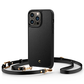 Чехол для iPhone 14 Pro гелевый Spigen Cyrill Classic Charm MagSafe черный