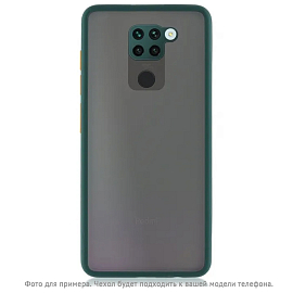 Чехол для Huawei P40 силиконовый CASE Acrylic зеленый