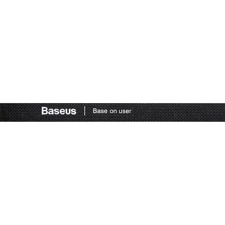 Органайзер кабеля стяжка на липучке Baseus рулон 3 метра черный