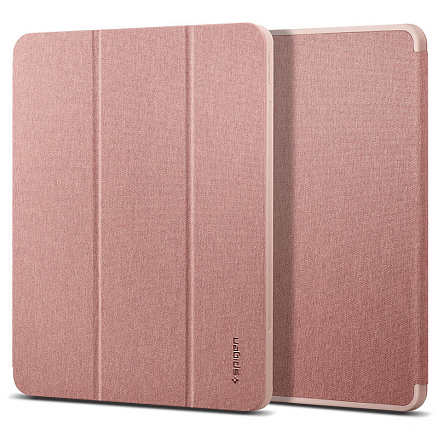 Чехол для iPad Pro 12.9 2018, 2020 книжка Spigen Urban Fit розовый