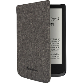 Чехол для PocketBook 616, Touch Lux 4 627, 632 Touch HD 3 оригинальный PocketBook Shell темно-серый