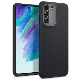 Чехол для Samsung Galaxy S21 FE гибридный Spigen Caseology Nano Pop черный