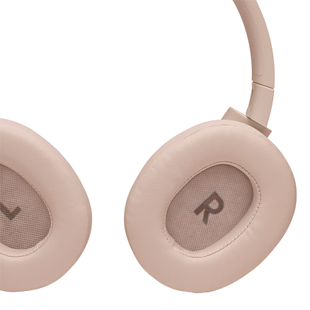 Наушники беспроводные Bluetooth JBL Tune 710BT полноразмерные с микрофоном складные бежевые