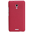 Чехол для Huawei Ascend Mate 2 пластиковый тонкий Nillkin Super Frosted красный