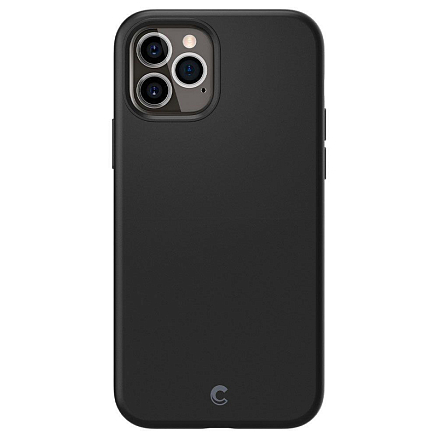 Чехол для iPhone 12 Pro Max силиконовый Spigen Cyrill Silicone черный