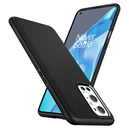 Чехол для OnePlus 9 Pro гелевый Spigen Liquid Air матовый черный