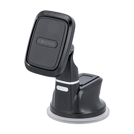 Держатель автомобильный на стекло или приборную панель магнитный Forever MH-220 черный