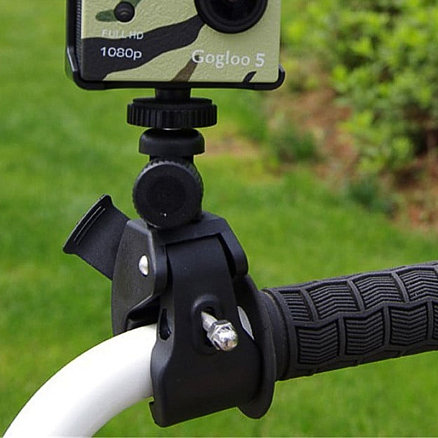 Держатель на велосипед с винтом 1/4 для экшн-камер GoPro, Sony, SJCAM, AEE, Xiaomi на руль