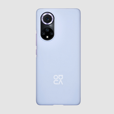 Чехол для Huawei Nova 9 силиконовый оригинальный Huawei C-NottinghamN светло-голубой