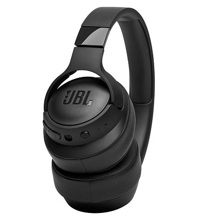 Наушники беспроводные Bluetooth JBL Tune 710BT полноразмерные с микрофоном складные черные