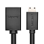 Кабель MiniHDMI - HDMI (папа - мама) длина 22 см версия 2.0 Ugreen 20137 черный