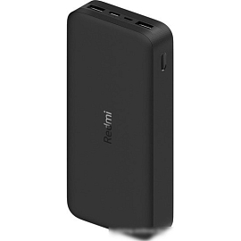 Портативное зарядное устройство Xiaomi Redmi Power Bank 20000mAh (черный)