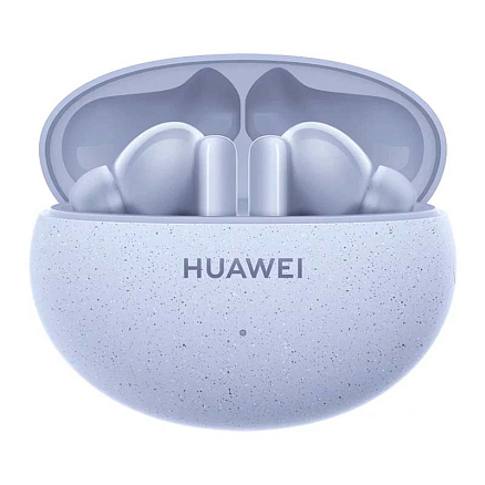 Наушники TWS беспроводные Huawei FreeBuds 5i вакуумные с микрофоном и активным шумоподавлением голубые