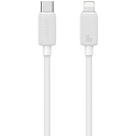 Кабель Type-C - Lightning для зарядки iPhone 1 м 30W Usams US-SJ692 (быстрая зарядка PD) белый