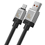 Кабель Type-C - USB для зарядки 2 м 100W 6A Baseus CoolPlay CAKW000701 (быстрая зарядка) черный