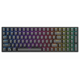 Клавиатура беспроводная Royal Kludge RK100 RK Brown механическая с подсветкой черная