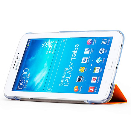 Чехол для Samsung Galaxy Tab 3 7.0 P3200 кожаный Rock Elegant лимонно-желтый