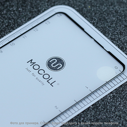 Защитное стекло для Honor 9x, Huawei P Smart Z, Y9 Prime (2019), Y9s на весь экран противоударное Mocoll Storm 2.5D черное