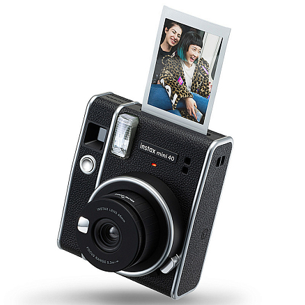 Фотоаппарат мгновенной печати Fujifilm Instax Mini 40 черный