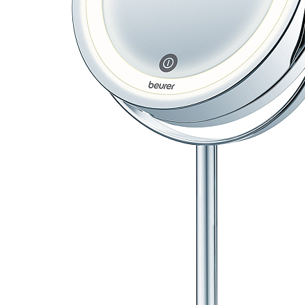 Зеркало для макияжа с подсветкой настольное Beurer BS 55 белое