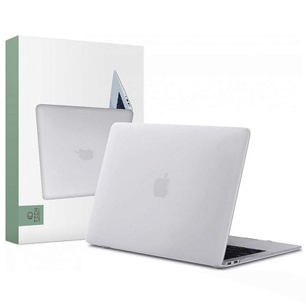 Чехол для Apple MacBook Air 13 (2018-2019) A1932, (2020) А2179, (2020) A2337 пластиковый Tech-Protect SmartShell матовый прозрачный