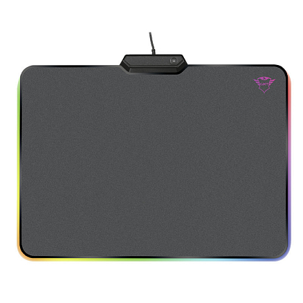 Коврик для мышки Trust GXT 760 Glide с подсветкой игровой черный