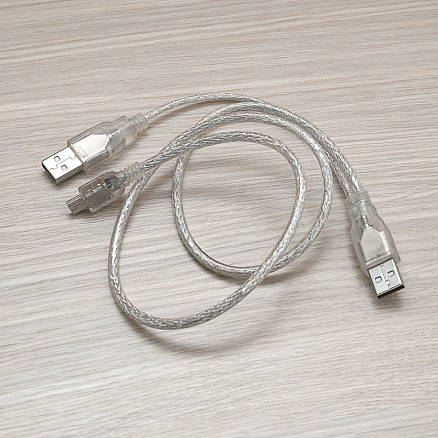 Кабель USB 2.0 - MiniUSB для подключения внешних жестких дисков 1,5 м