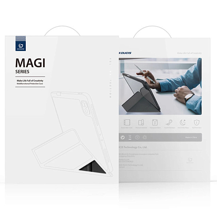 Чехол для iPad 10.9 2022 гибридный - книжка Dux Ducis Magi черный