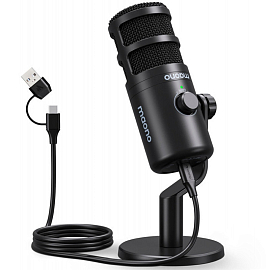 Микрофон для стрима Maono PD100U черный