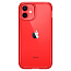 Чехол для iPhone 12 Mini гибридный Spigen SGP Ultra Hybrid прозрачно-красный